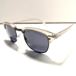 LRI Sunglasses KC0517 149247 Gray Clear Trendy Round Eyewear Unisex Adults